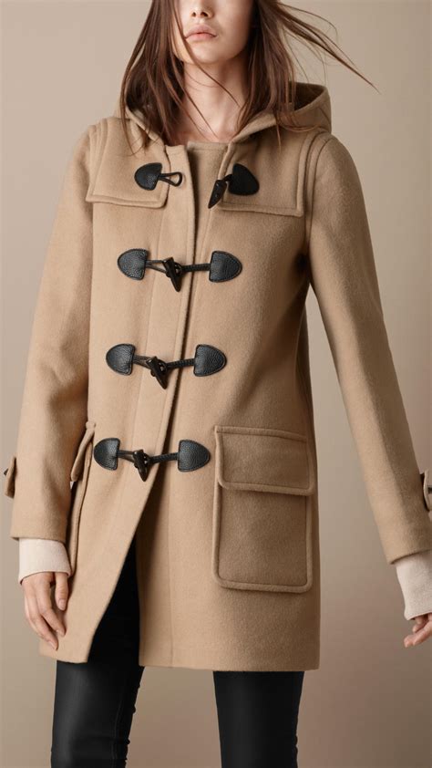 burberry coat plaid|Burberry duffle coat women's.